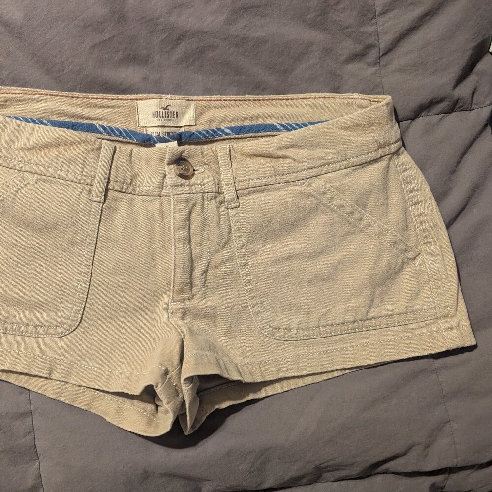 Hollister Tan Jean Shorts